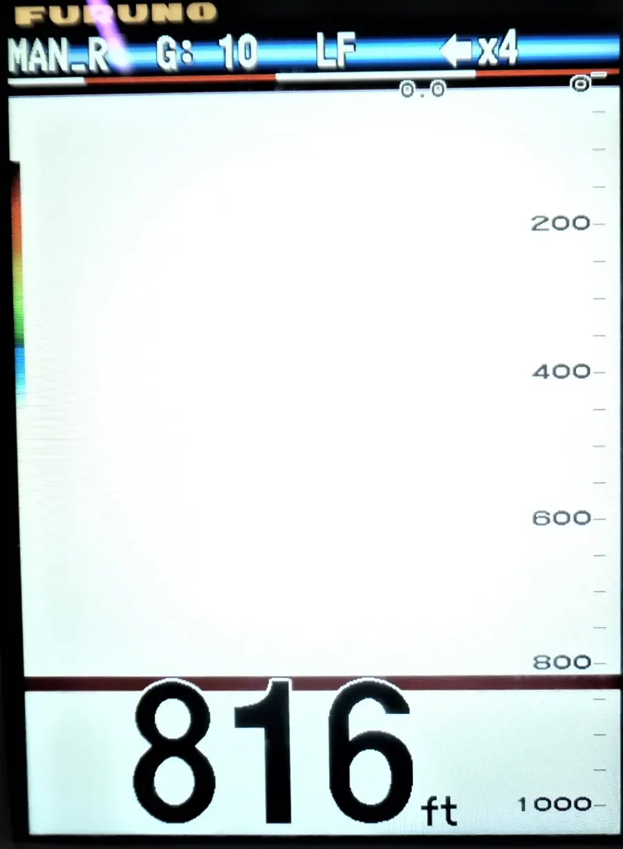 Furuno - FCV-587 - 8.4" Color LCD Fish Finder - Tested Good - Great Cond. W/ Suncover - Image 3