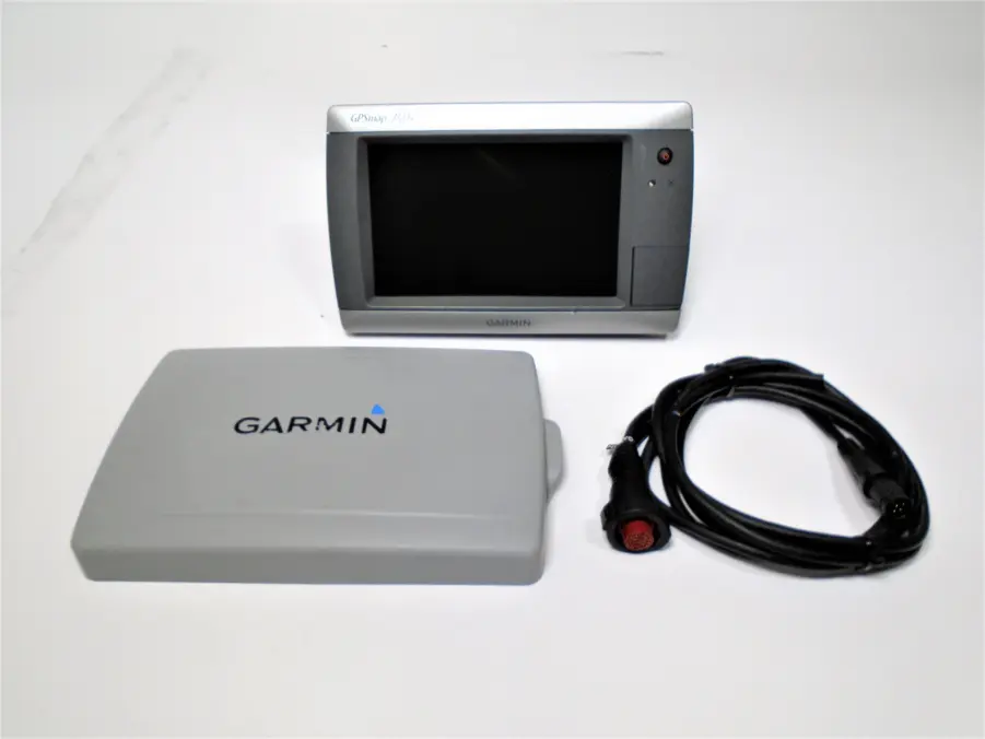 GARMIN GPSMAP 740s 7″ Touchscreen Chartplotter Depth Sounder Display TESTED