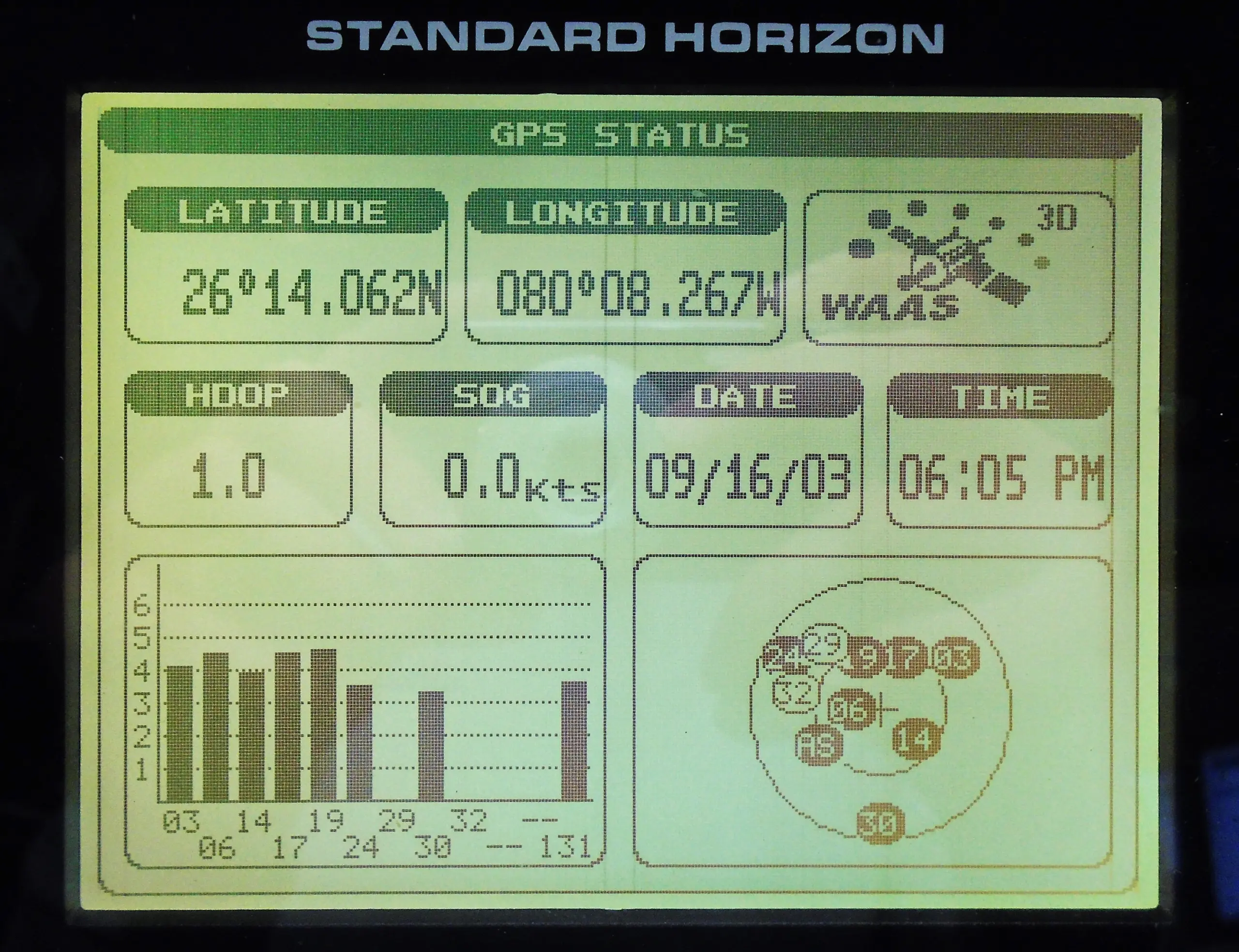 Standard Horizon XUCMP0014 GPS Antenna (Tested Working) Max Marine