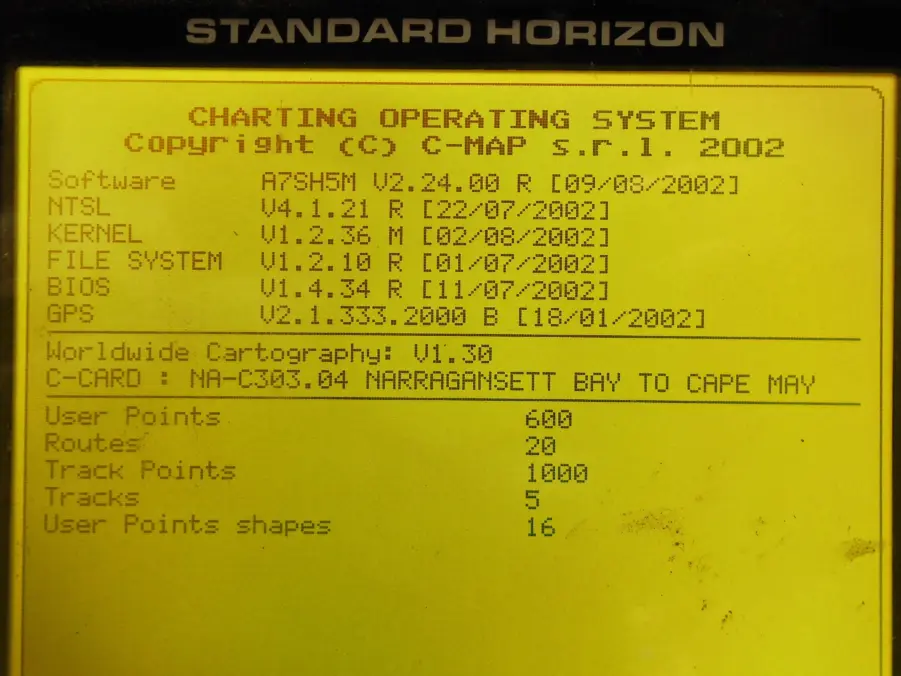 Standard Horizon GPS Chart Plotter CP150 Display Power Cable (Tested Good) - Image 5