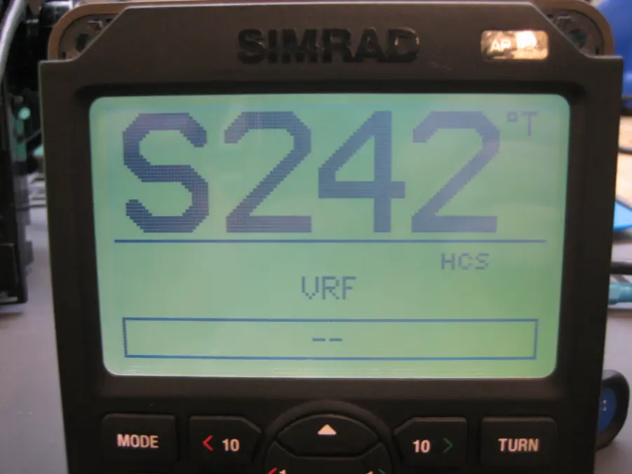 Simrad-AP24-Autopilot Control Head-Rebuilt LCD - Image 2
