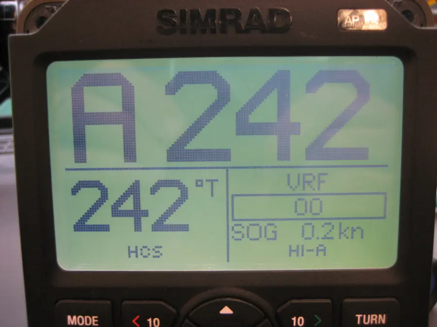 Simrad-AP24-Autopilot Control Head-Rebuilt LCD - Image 3