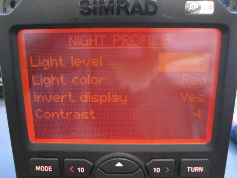 Simrad-AP24-Autopilot Control Head-Rebuilt LCD - Image 5