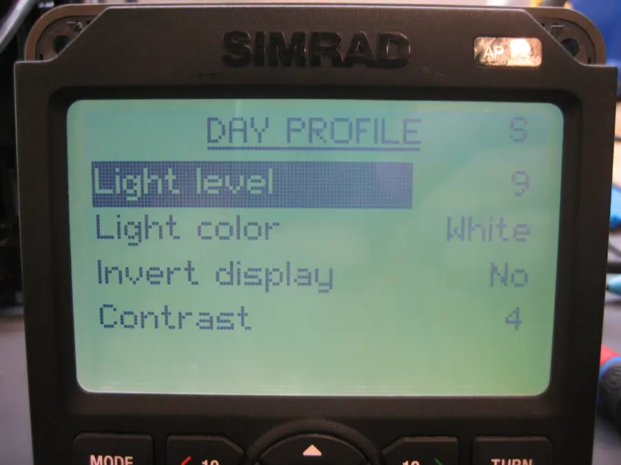 Simrad-AP24-Autopilot Control Head-Rebuilt LCD - Image 6