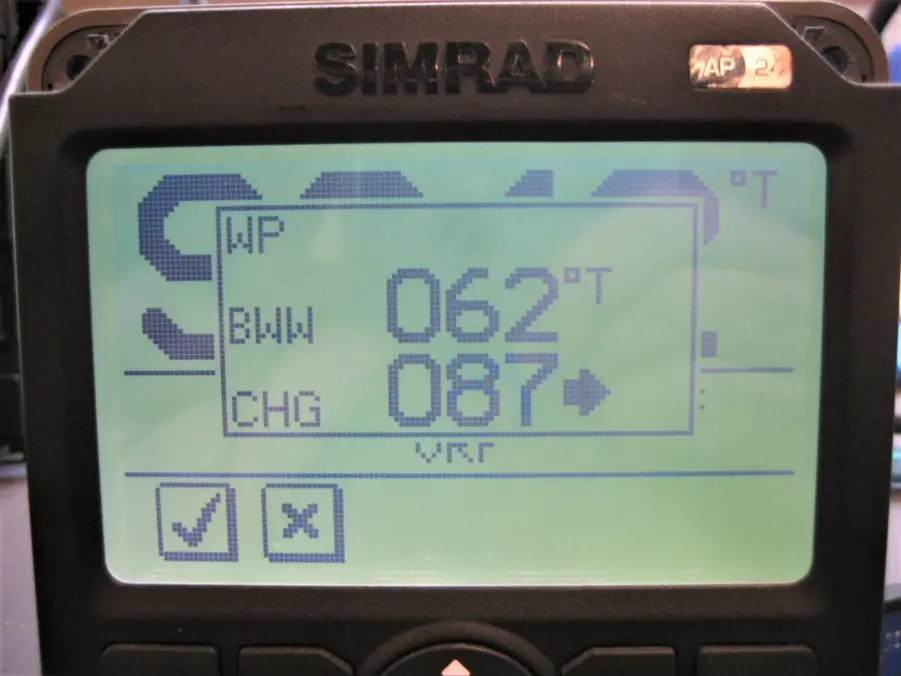 Simrad-AP24-Autopilot Control Head-Rebuilt LCD - Image 4
