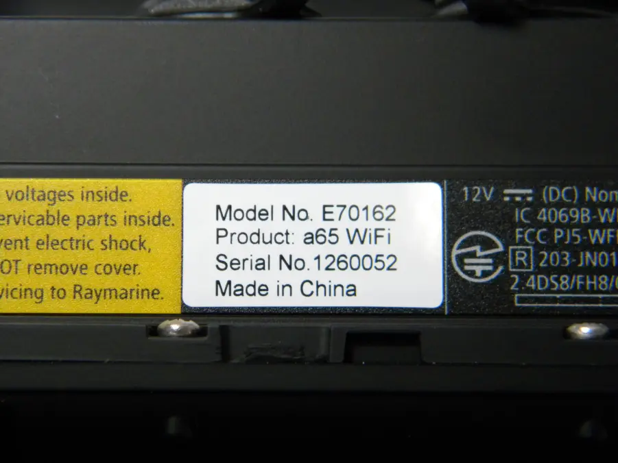 Raymarine a65 5.7" Touchscreen MFD w/WiFi E70162 -NEW OPEN BOX- Tested- 90 Day Warranty - Image 5