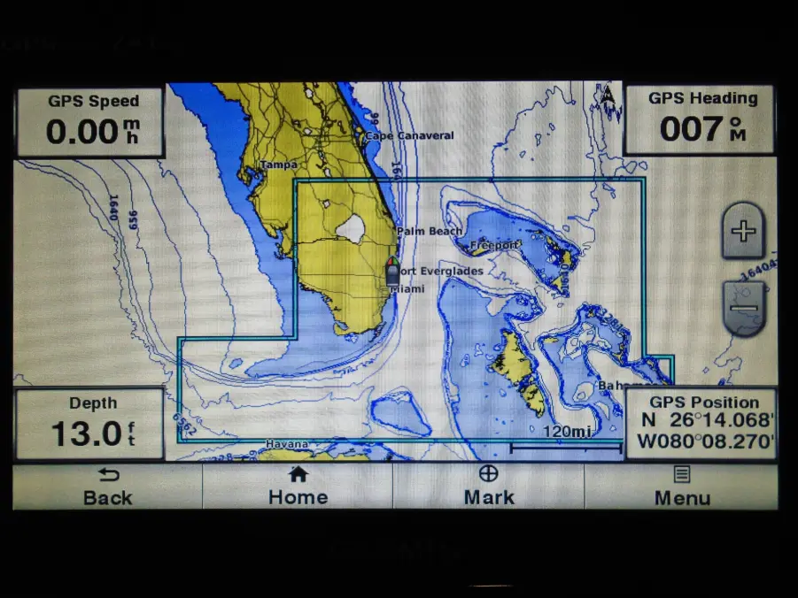 Garmin GPSmap 741XS – Touchscreen Display W/ Suncover (Tested Good) - Image 2