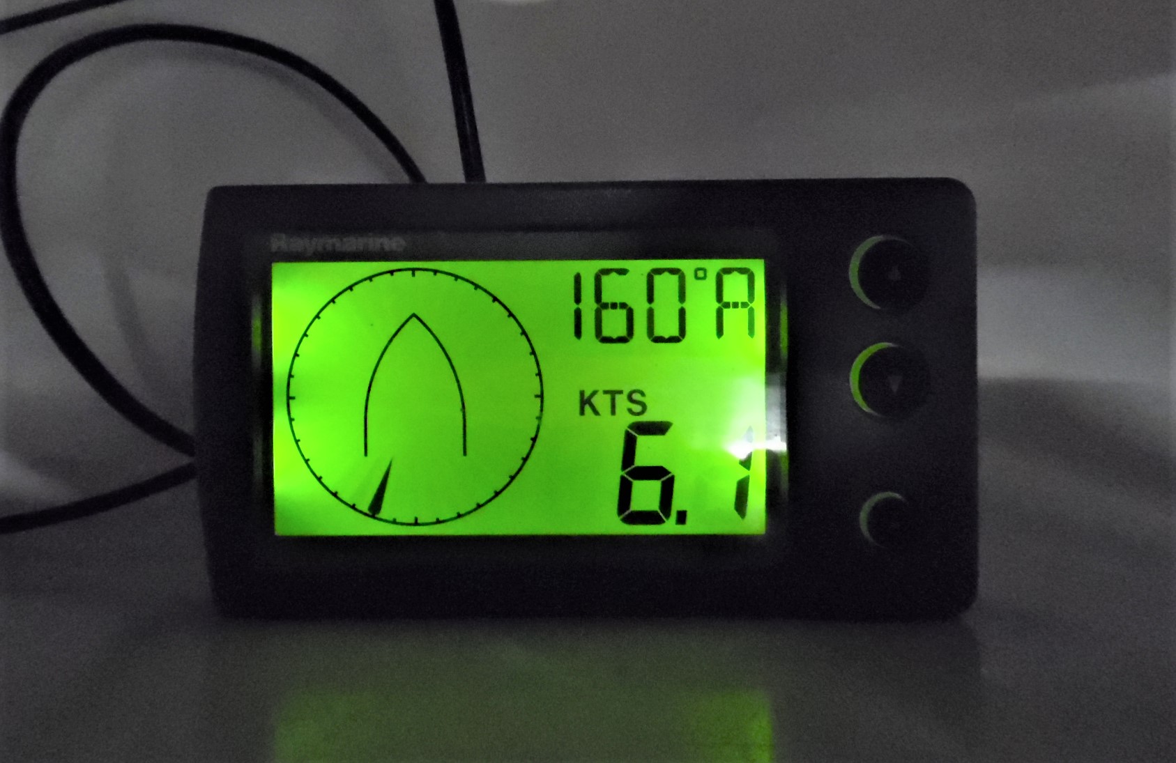 Raymarine Z195 Rotavecta Wind Transducer Instrument TESTED/WORKING