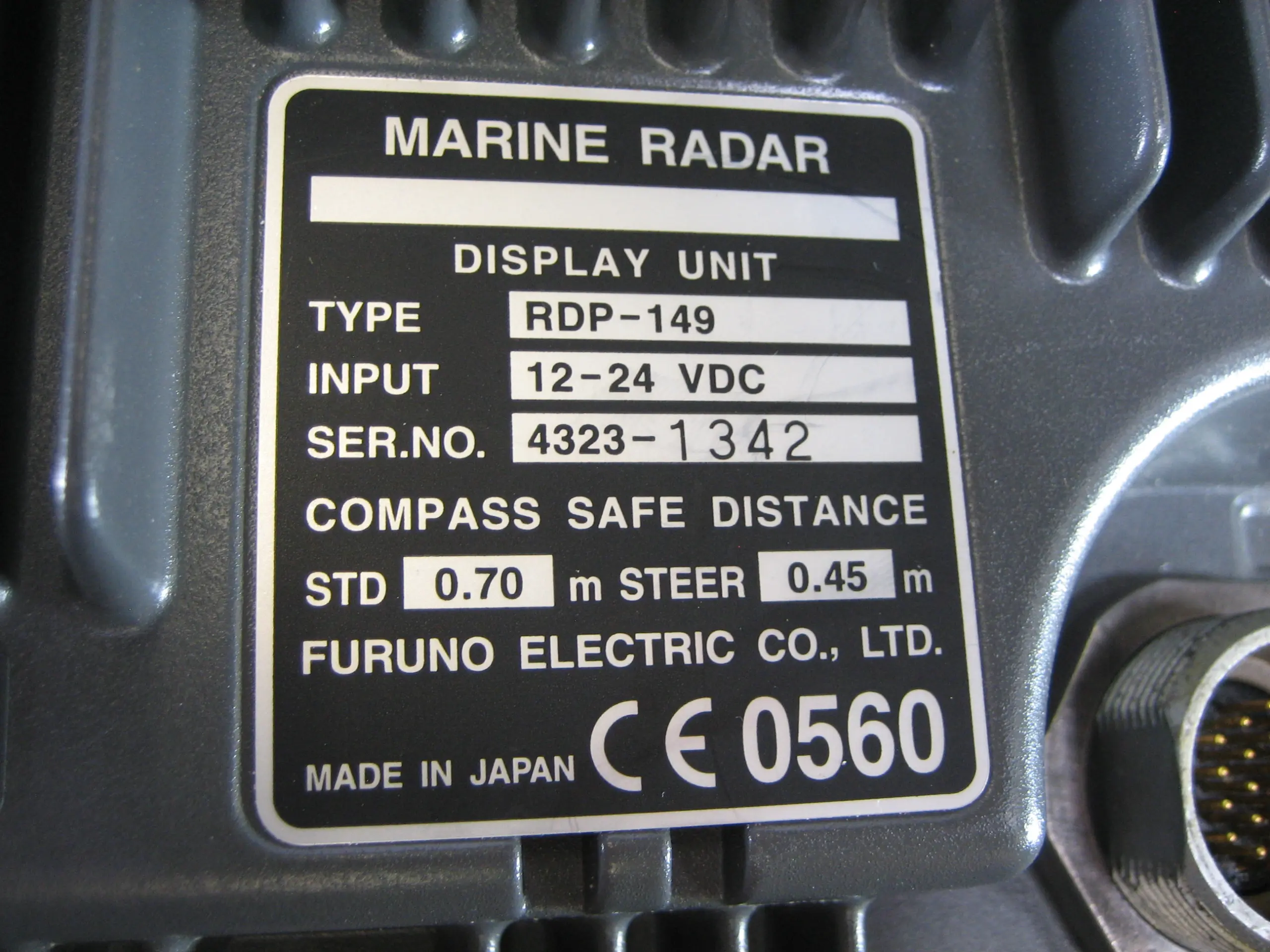 Furuno RDP149 10.4" VX2 Navionics Display MME Refurbished