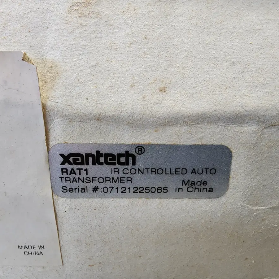 Xantech RAT1 IR Controlled Remote Auto Transformer - New, In Box Sealed - Image 8