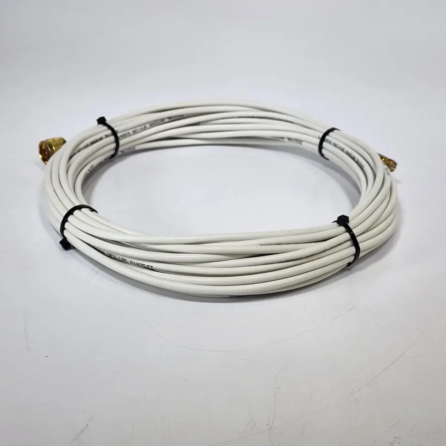 Digital Antenna UFX-195 50' Satellite Antenna Replacement Cable - Type-N-m to Mini-UHF-f - White - Image 3