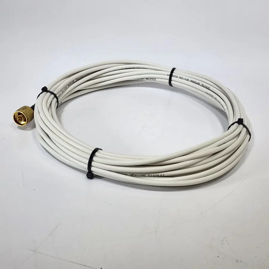 Digital Antenna UFX-195 50' Satellite Antenna Replacement Cable - Type-N-m to Mini-UHF-f - White - Image 8