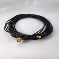 Digital Antenna UFX-195 50' Satellite Antenna Replacement Cable - Type-N-m to Mini-UHF-f - Black