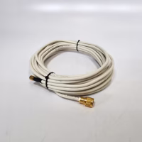 Digital Antenna 5D-FB 50′ Satellite Antenna Replacement Cable - Type-N-m to Mini-UHF - White