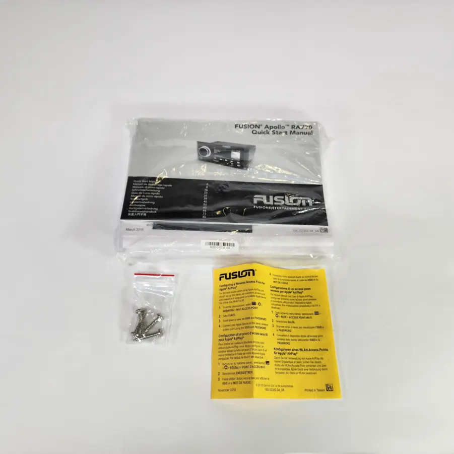 Fusion Apollo MS-RA770 Touchscreen Marine Digital Media Receiver - TESTED / WORKING - Image 9