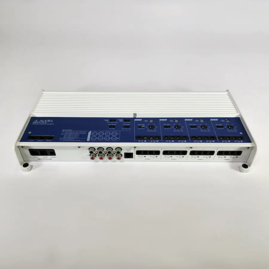 JL Audio M800/8v2 8-Channel Class-D Full-Range Marine Amp 800Watt - No Plate Cover - TESTED/WORKING