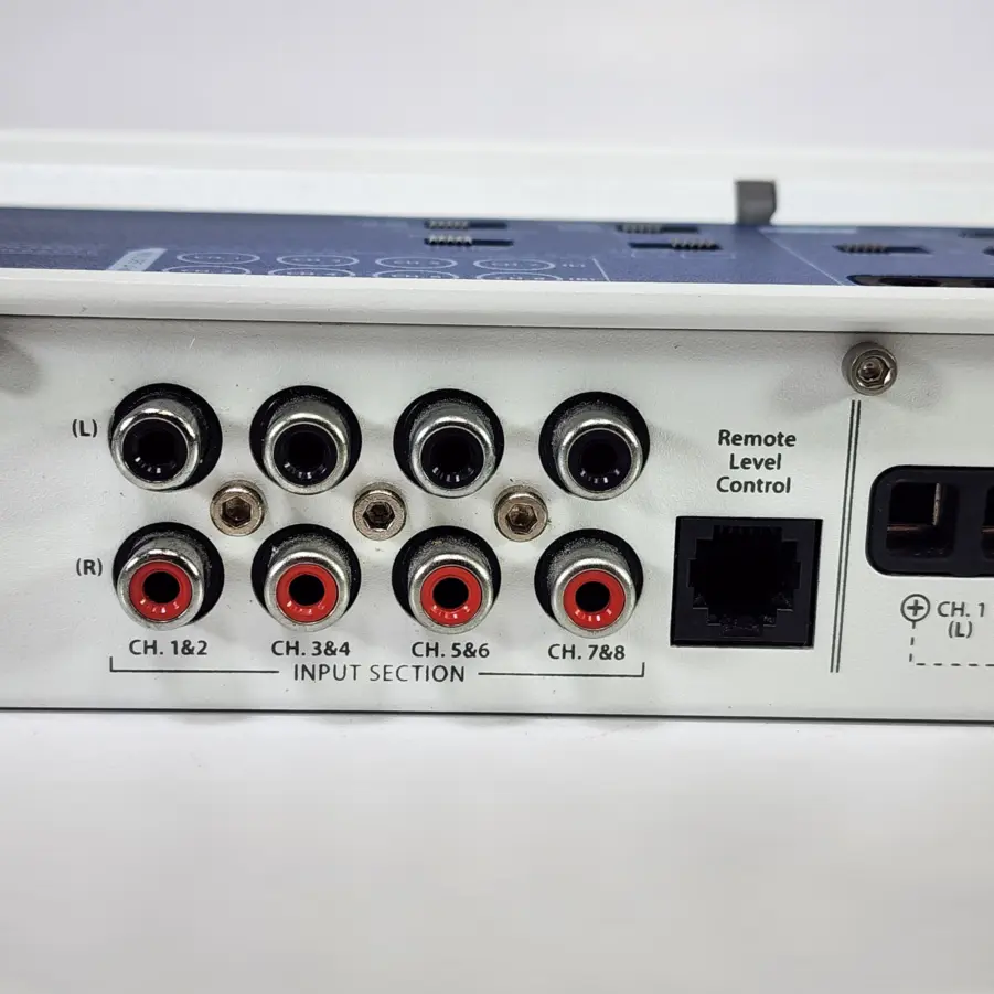 JL Audio M800/8v2 8-Channel Class-D Full-Range Marine Amp 800Watt - No Plate Cover - TESTED/WORKING - Image 8