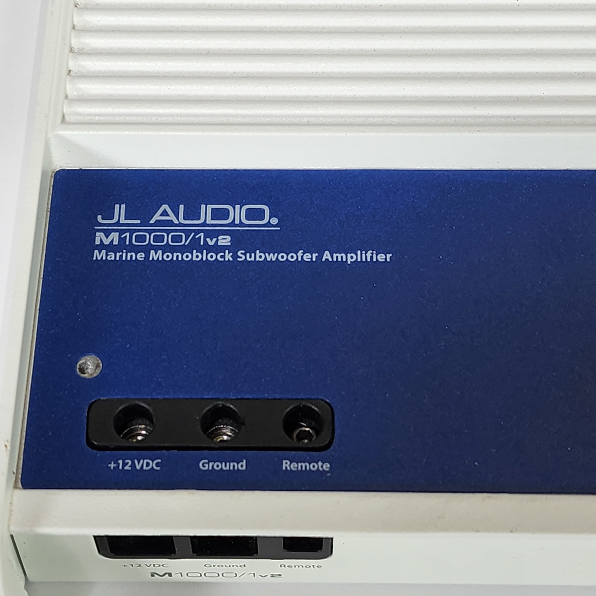 JL Audio M1000/1v2 Mono Marine Subwoofer Amplifier No Plate Cover TESTED / WORKING Max