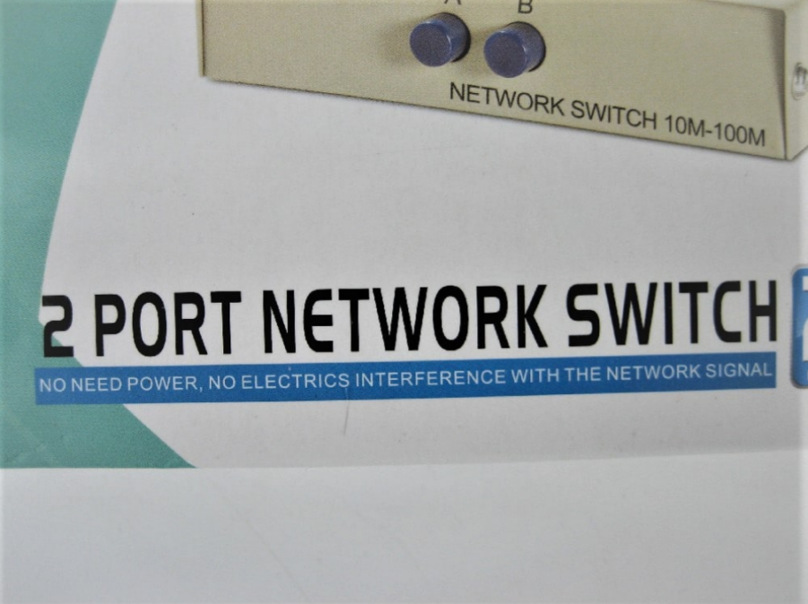 MT-VIKI 2 Port Button Network Switch - 10M-100M - White - New in Box - Free Ship - Image 7