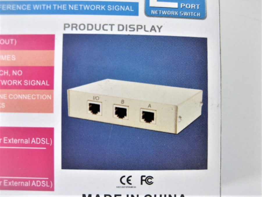 MT-VIKI 2 Port Button Network Switch - 10M-100M - White - New in Box - Free Ship - Image 12