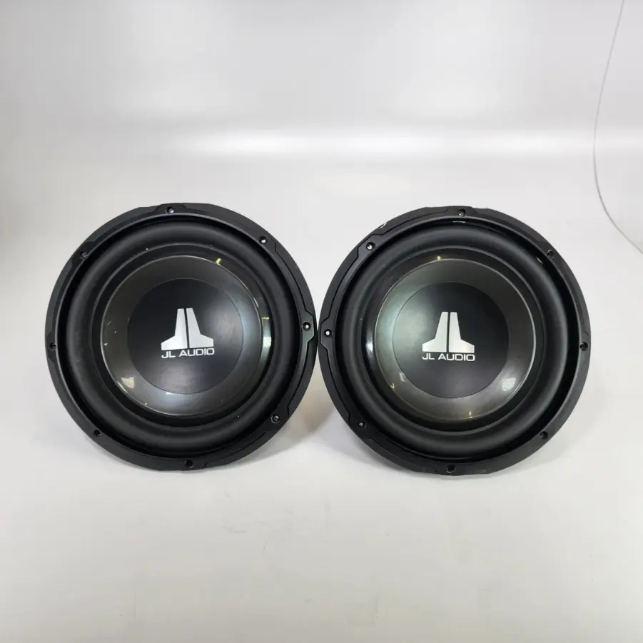 (1 Pair) JL Audio 10W1v3-2 W1v3 Series 10" Subwoofer -No Grille -See Description