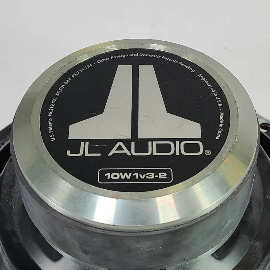 (1 Pair) JL Audio 10W1v3-2 W1v3 Series 10" Subwoofer -No Grille -See Description - Image 12