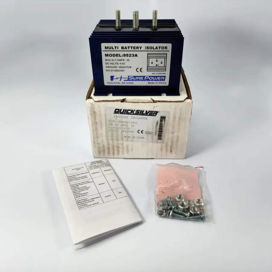 Sure Power / Quick Silver Multi Battery Isolator - 9523A / 8M6001343 - New