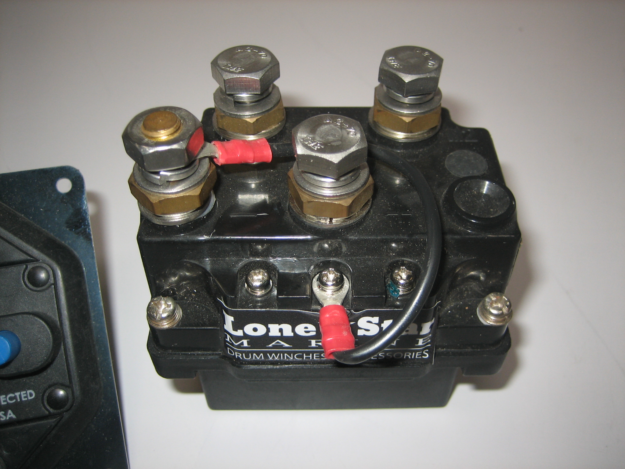 Lone Star Marine Windlass Winch Reversing Solenoid, Breaker, & Switch