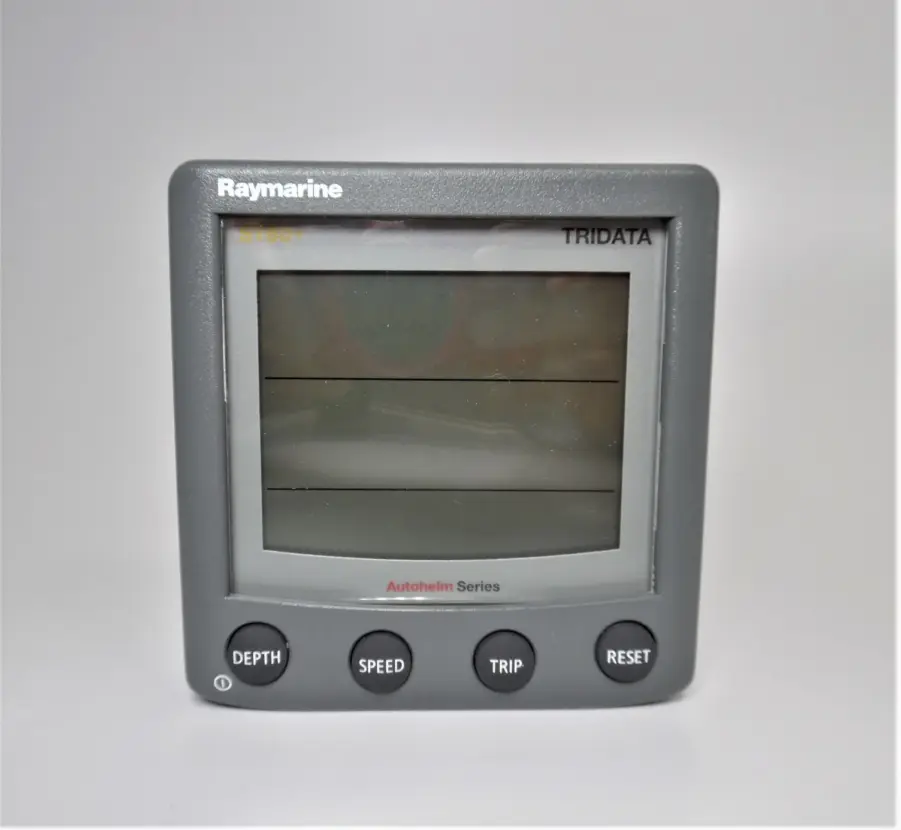 Raymarine ST60+ TriData *REPEATER* Display w/ Cover & Hardware ~ A22017-P ~ Tested / Great Condition - Image 2