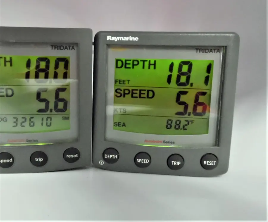 Raymarine ST60+ TriData *REPEATER* Display w/ Cover & Hardware ~ A22017-P ~ Tested / Great Condition - Image 5