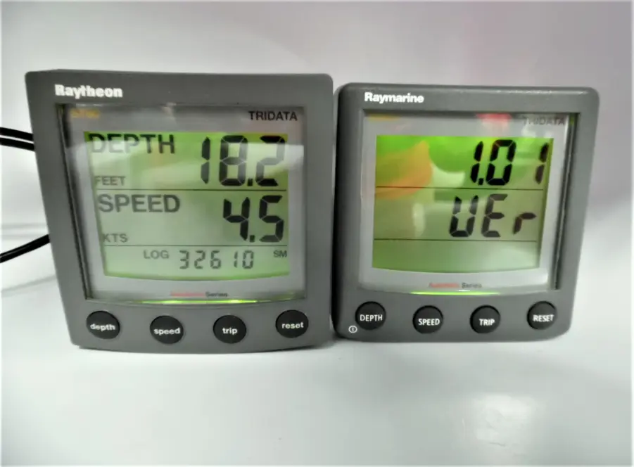 Raymarine ST60+ TriData *REPEATER* Display w/ Cover & Hardware ~ A22017-P ~ Tested / Great Condition - Image 7