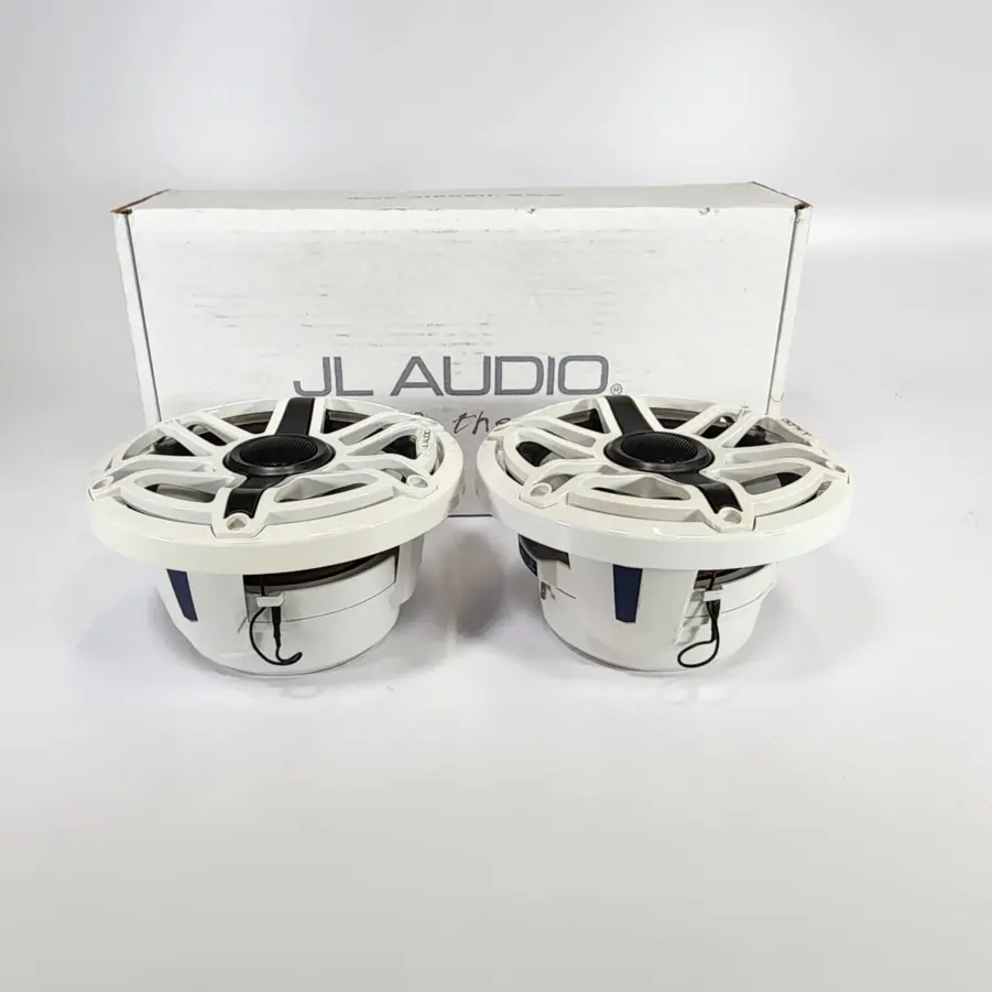 (1 Pair) JL Audio M6-770X-S-GwGw M6 Series 7.7" Marine Speakers with Gloss White Sport Grilles - Image 7