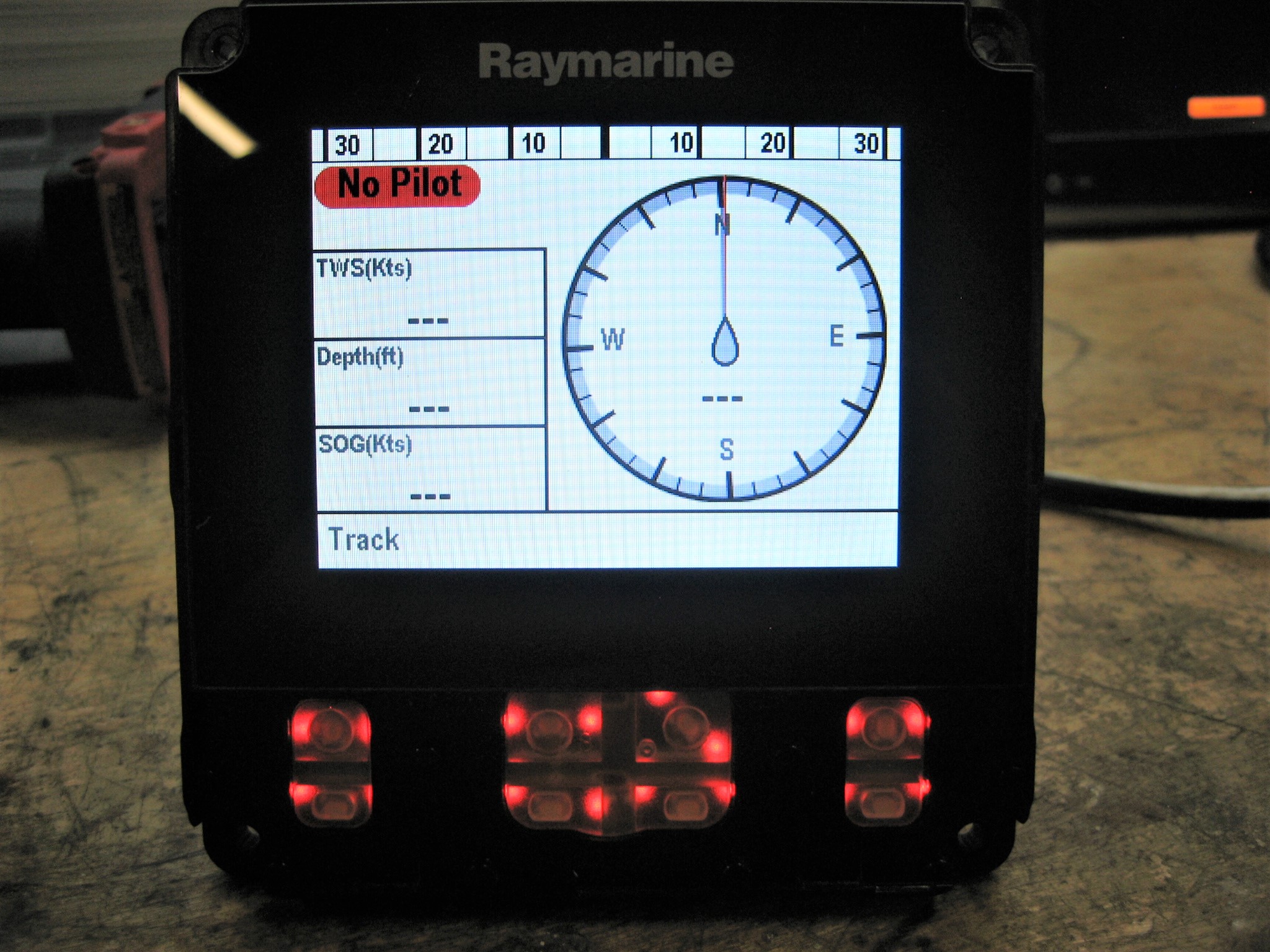 RaymarineP70S CoreAutopilot Control HeadE70328 Max Marine Electronics