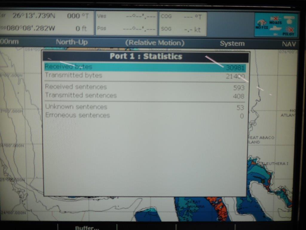 Raymarine Raystar 125 GPS Antenna w/New Battery 3Ft Cable E32042