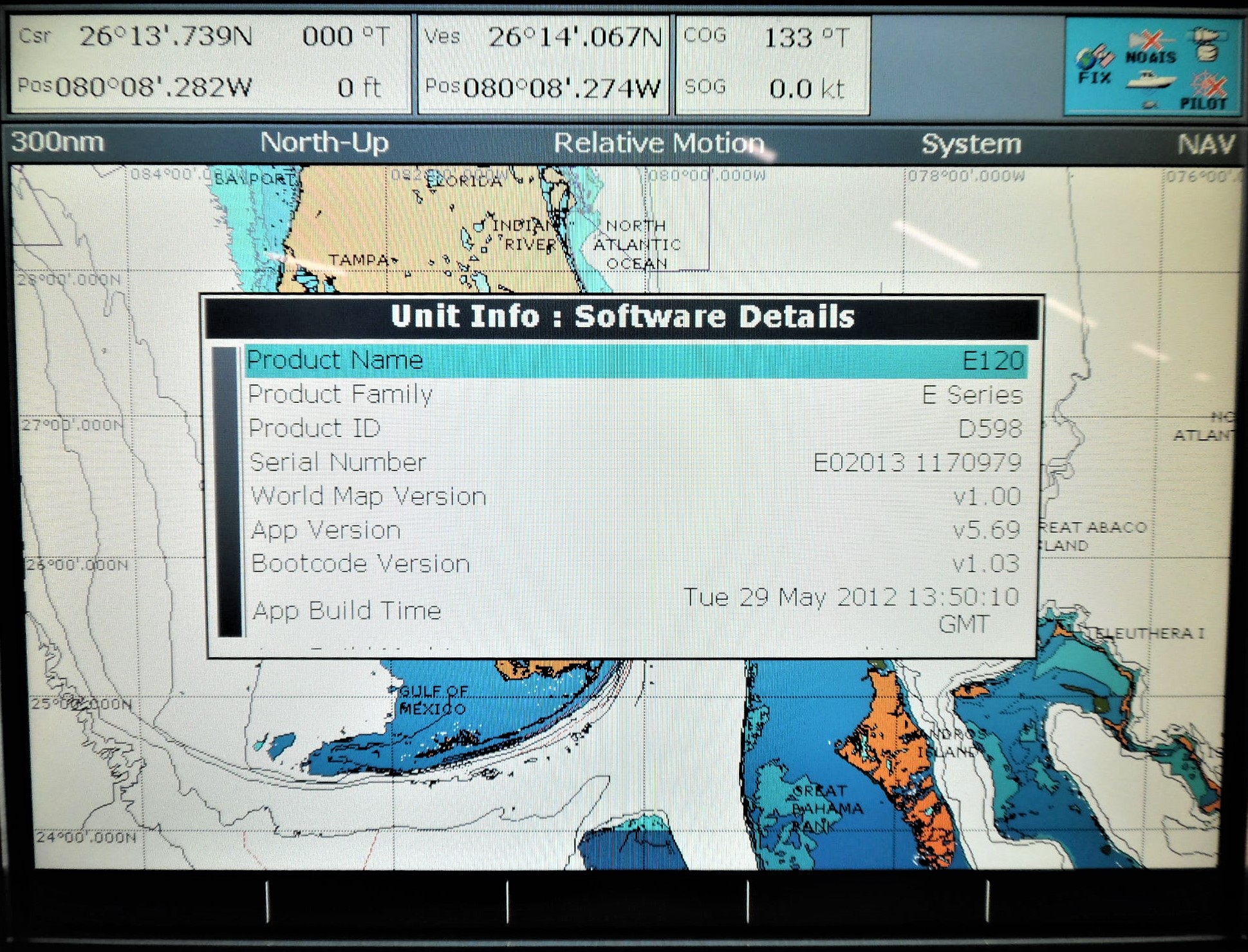 Raymarine E120 Classic Display E02013 Core Only Tested / Great