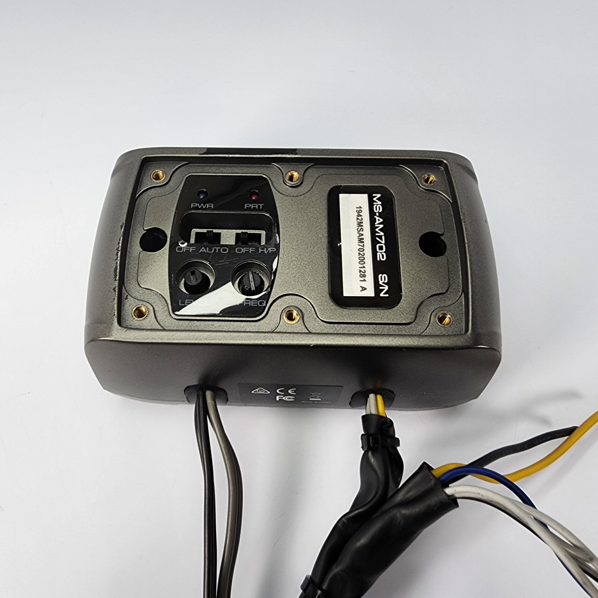 Fusion MSAM702 2Ch. Marine Zone Amplifier 20 Watts RMS x 2 Tested