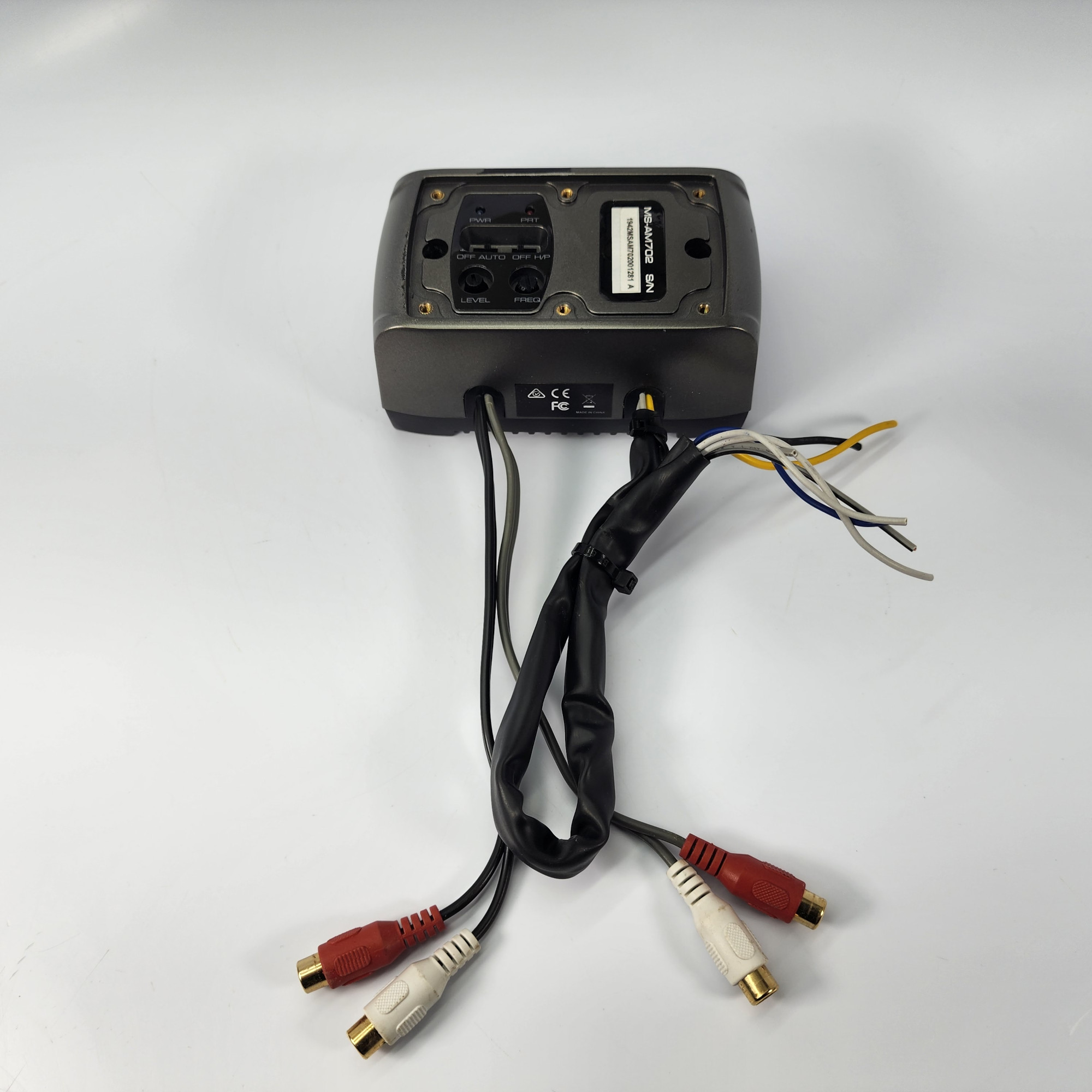 Fusion MSAM702 2Ch. Marine Zone Amplifier 20 Watts RMS x 2 Tested