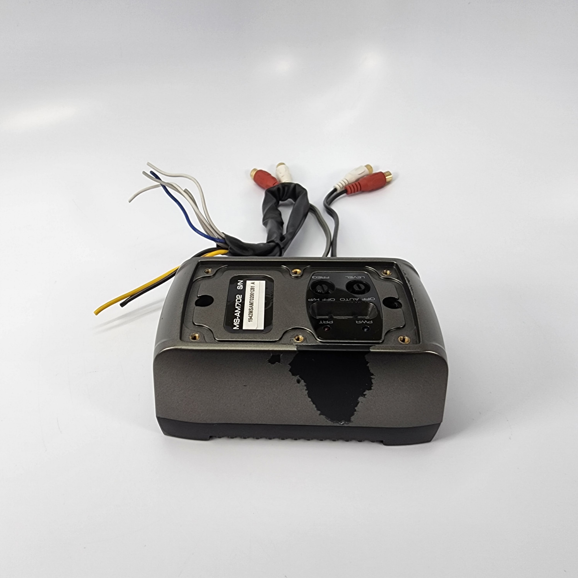 Fusion MSAM702 2Ch. Marine Zone Amplifier 20 Watts RMS x 2 Tested