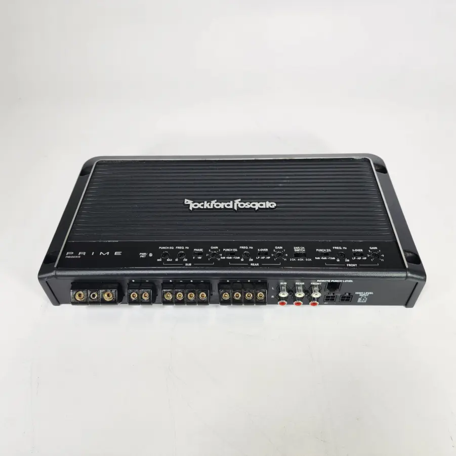 Rockford Fosgate R600X5 Prime Series 5-Channel Car Amplifier - Tested / Working