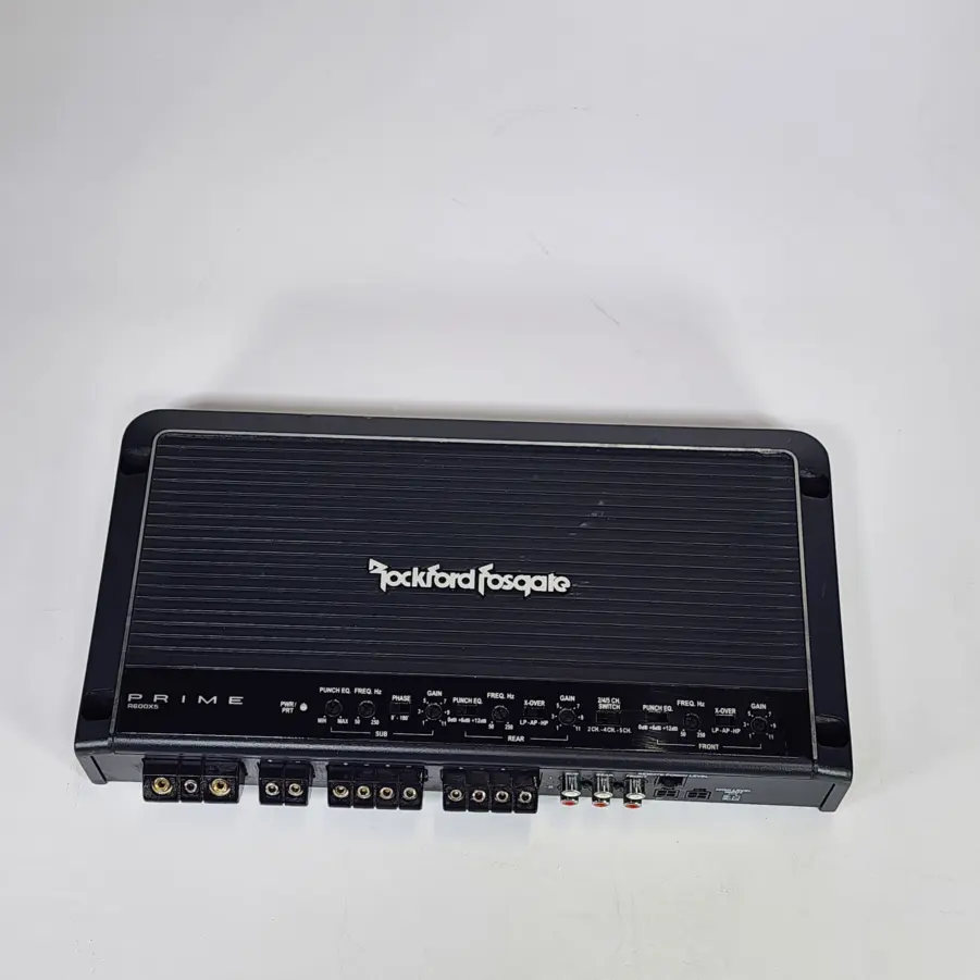 Rockford Fosgate R600X5 Prime Series 5-Channel Car Amplifier - Tested / Working - Image 2