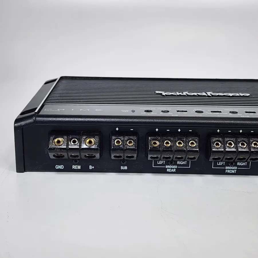 Rockford Fosgate R600X5 Prime Series 5-Channel Car Amplifier - Tested / Working - Image 3