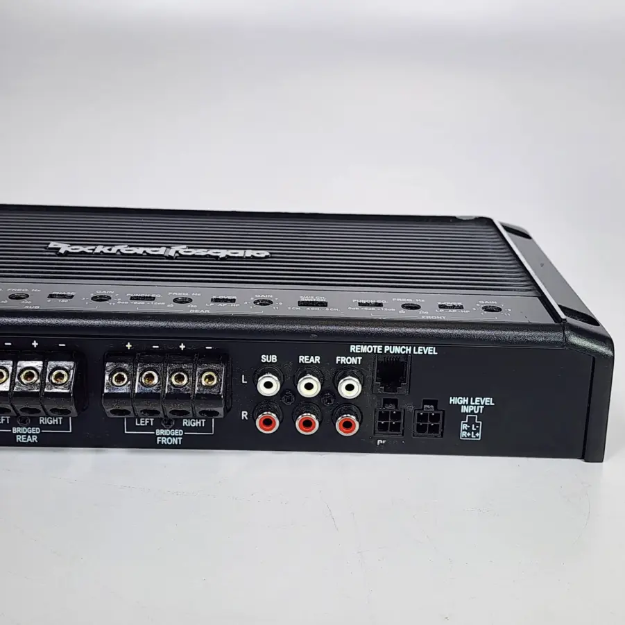 Rockford Fosgate R600X5 Prime Series 5-Channel Car Amplifier - Tested / Working - Image 4