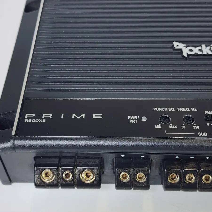 Rockford Fosgate R600X5 Prime Series 5-Channel Car Amplifier - Tested / Working - Image 5