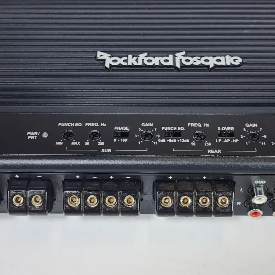 Rockford Fosgate R600X5 Prime Series 5-Channel Car Amplifier - Tested / Working - Image 6