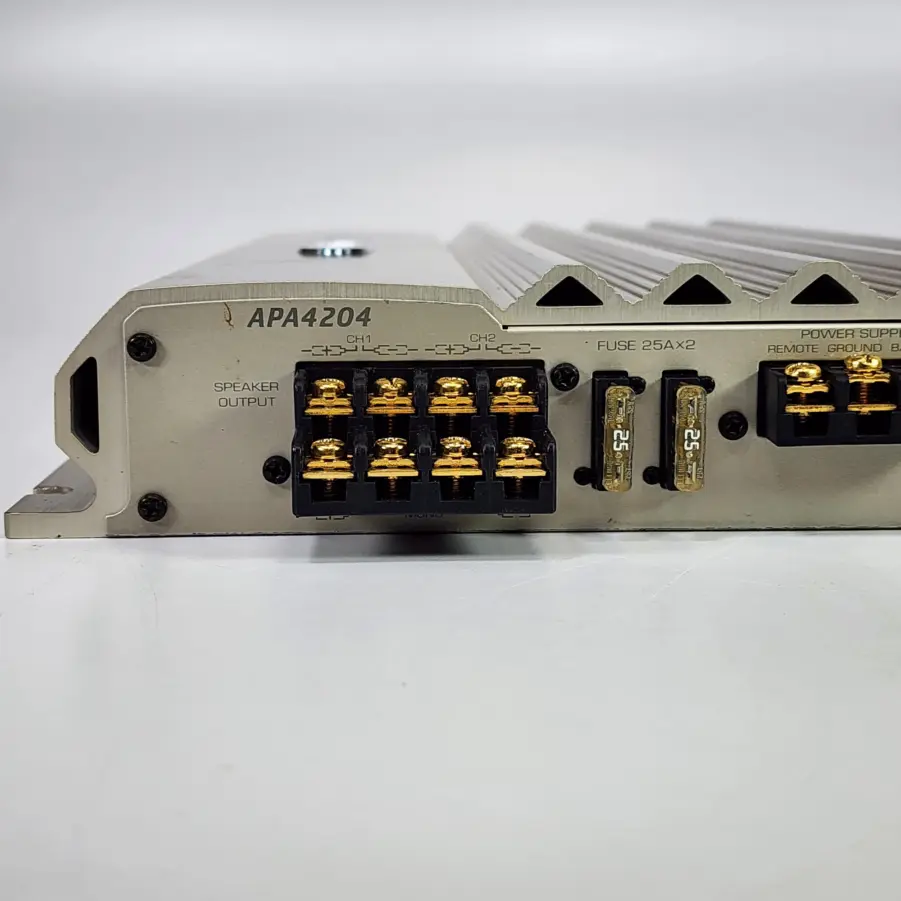 Clarion APA4204 Silver 4-Channel 50 Watts RMS x 4 Car Amplifier - Tested/Working - Image 10