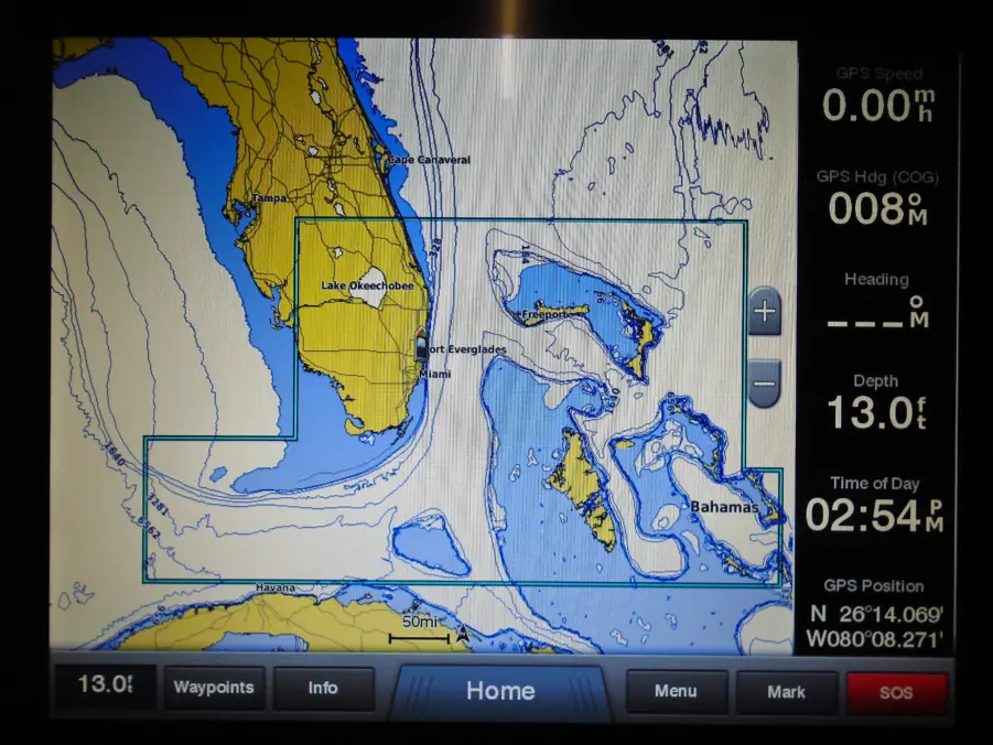 Garmin GPSMap 8215 Touchscreen MFD Updated 90 Day Warr w/ Sun Cover (Tested) - Image 2