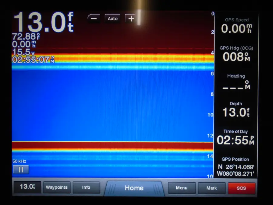 Garmin GPSMap 8215 Touchscreen MFD Updated 90 Day Warr w/ Sun Cover (Tested) - Image 4