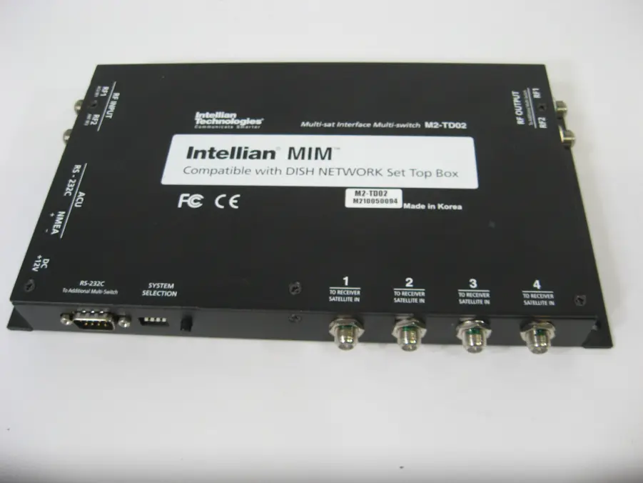 Intellian Technologies M2-TD02 Multi-Sat Interface Multi-Switch MIM Dish Network - Image 7