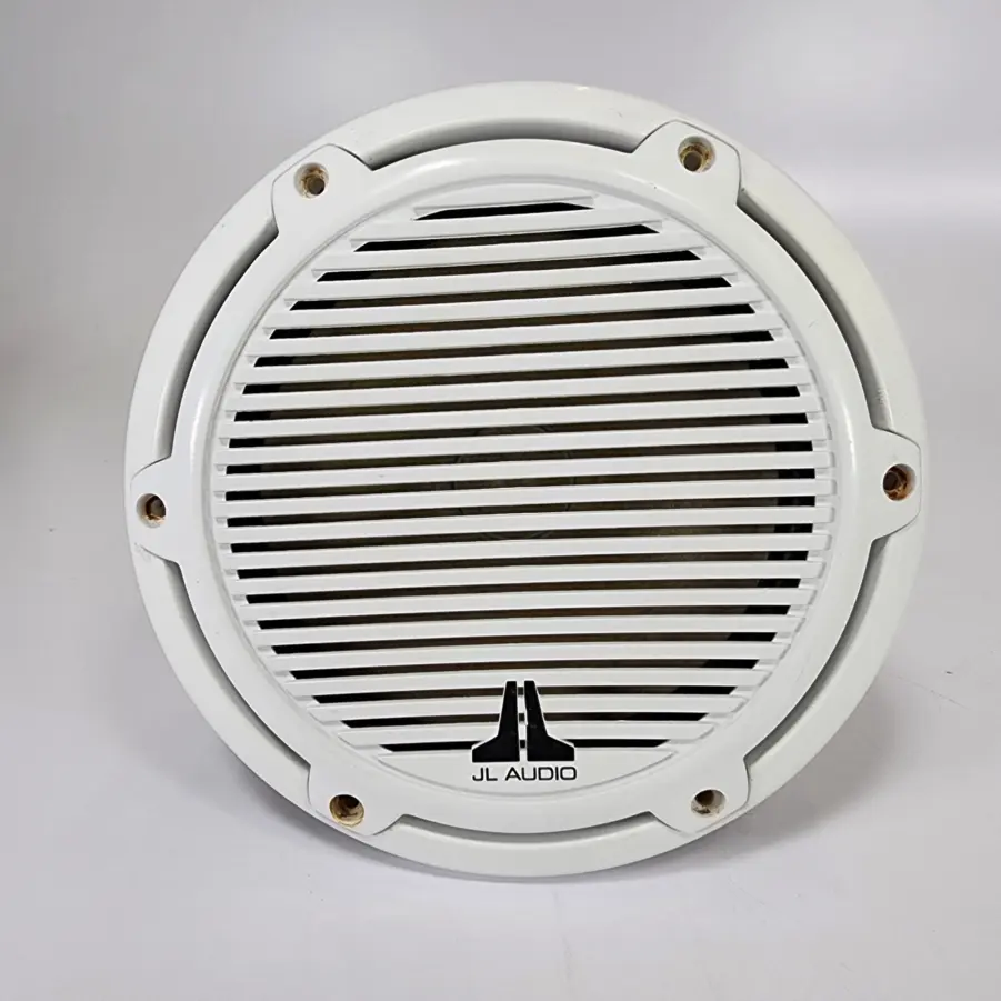 (1 Pair) JL Audio M770-CCW-W 7.7" Marine Component Speaker White with Classic Grille - Image 2