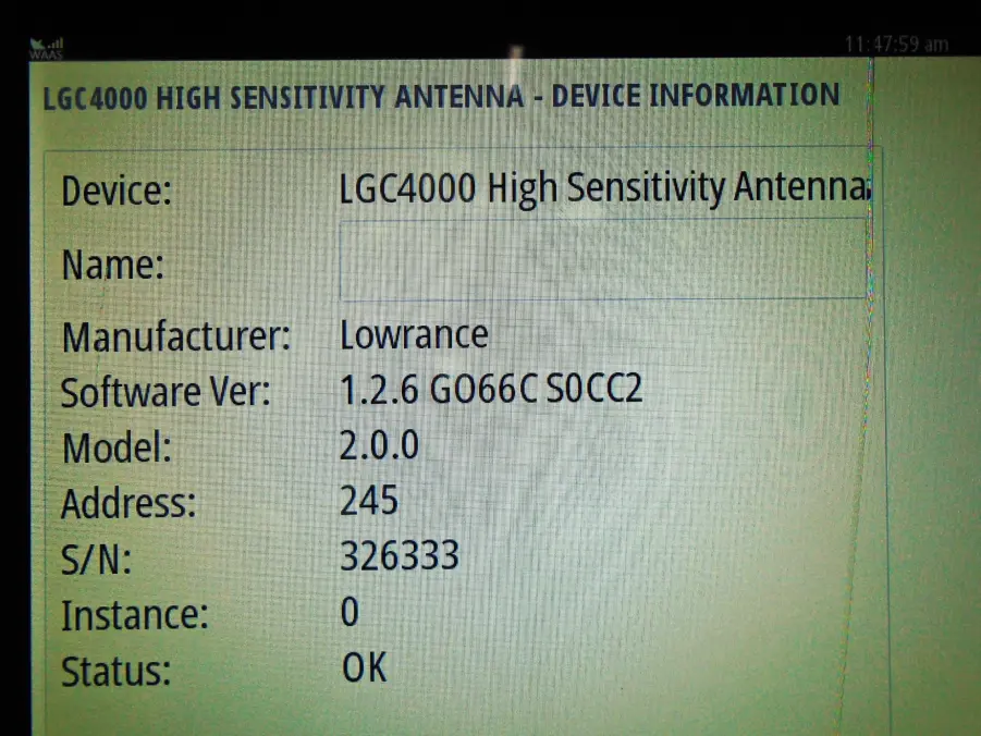 Lowrance LGC-4000 LGC-4K BK GPS Antenna (990C0-88120) Tested Good Condition - Image 6